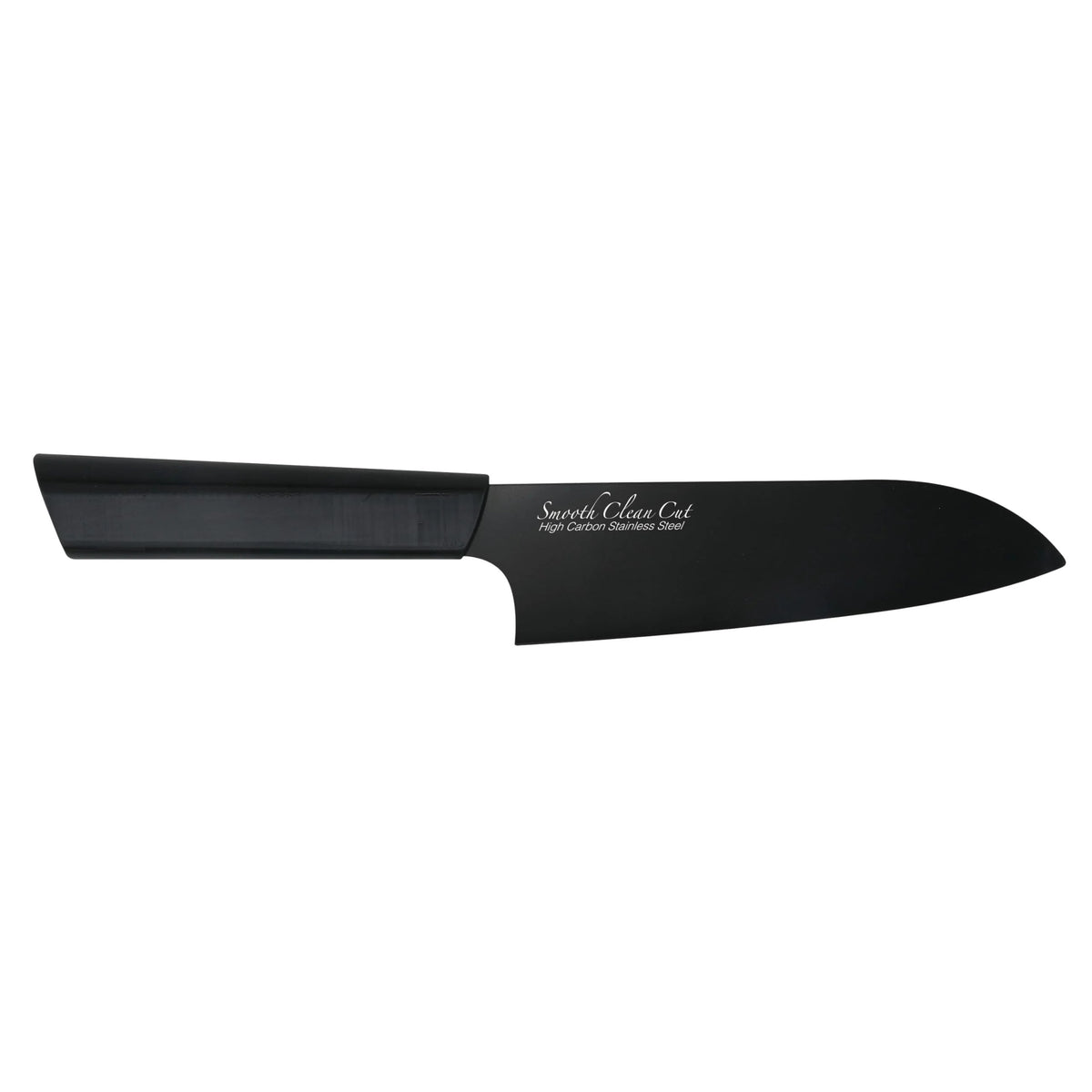 Pearl Metal Black Fluorine-Coated Santoku Knife 165 mm (AZ-7015)