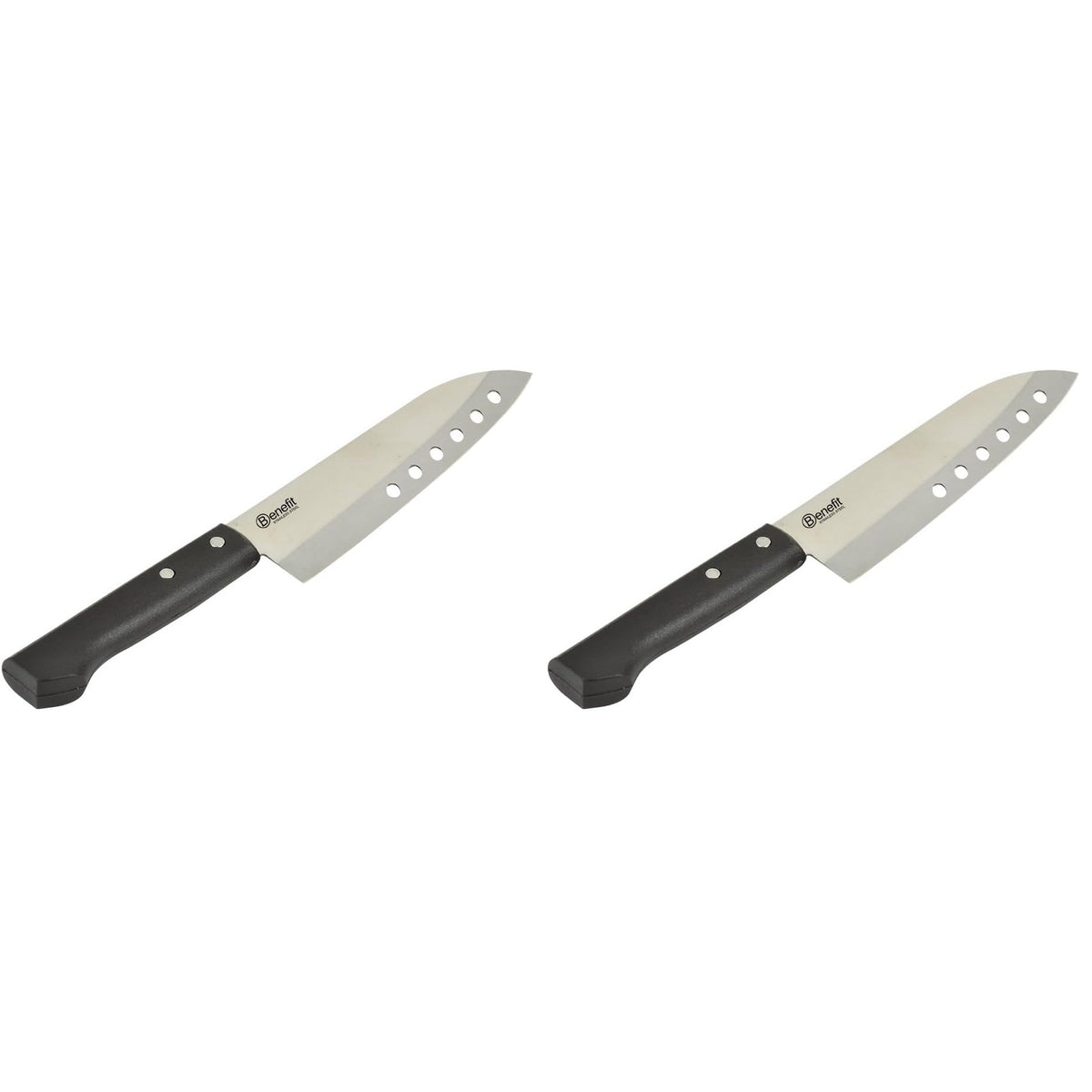 Pearl Metal Benefit Perforated Santoku Knife 170 mm F-2200, 1 or 2 Knives