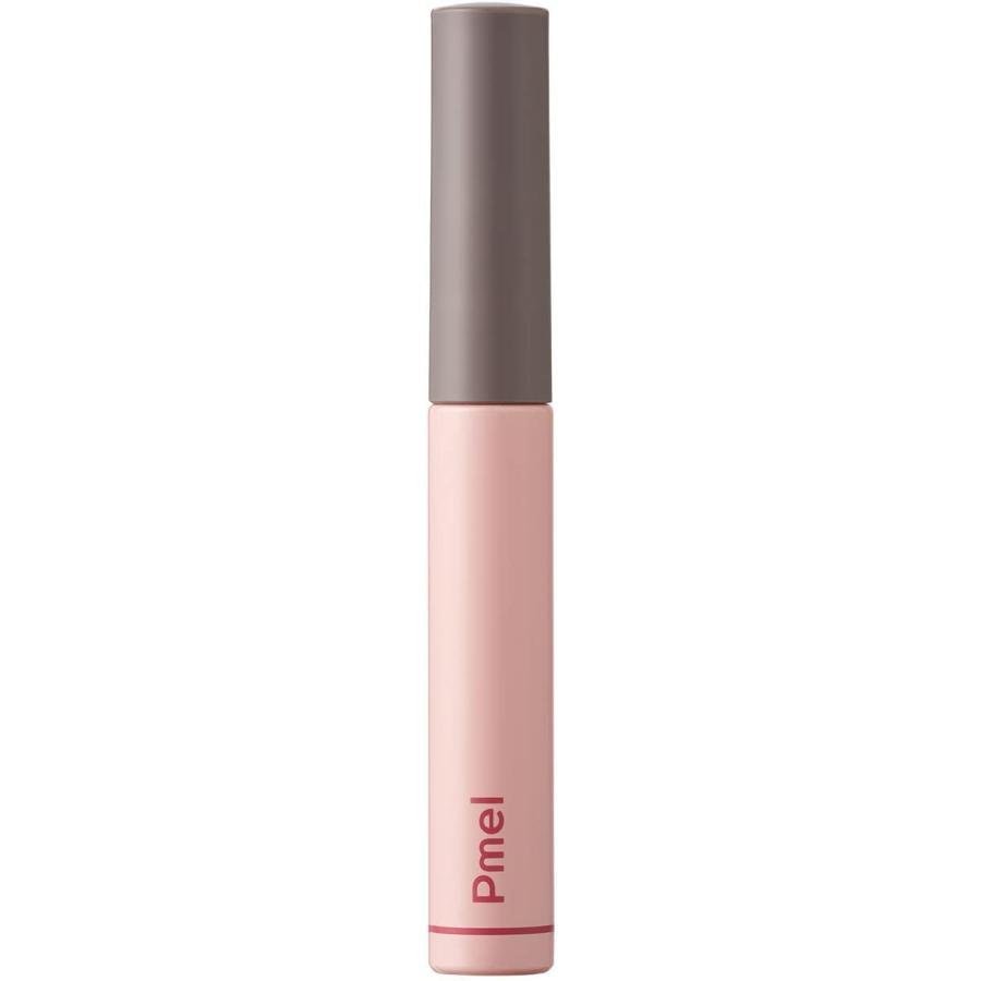 Pmel sheer black waterproof mascara — package and tube