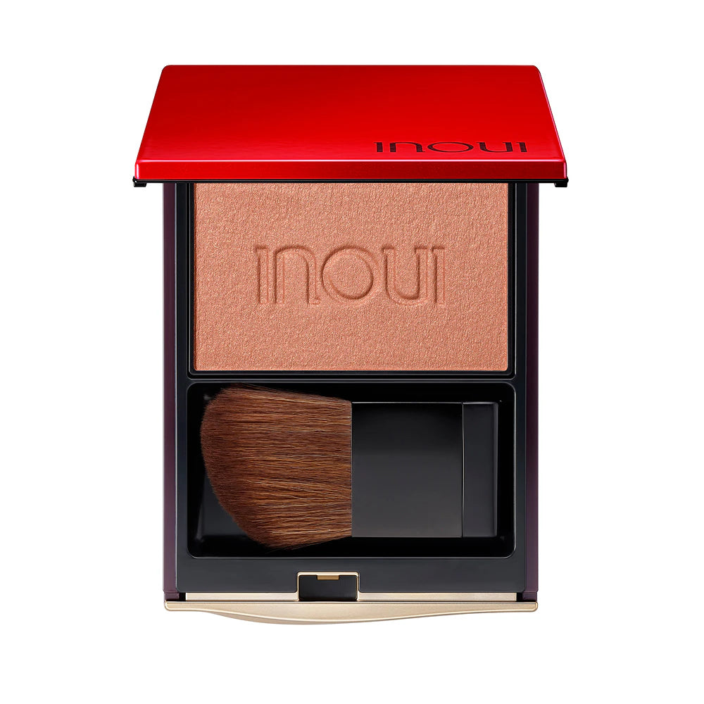 INOUI Cheek — Glow Powder Blush With Brush 4.9g