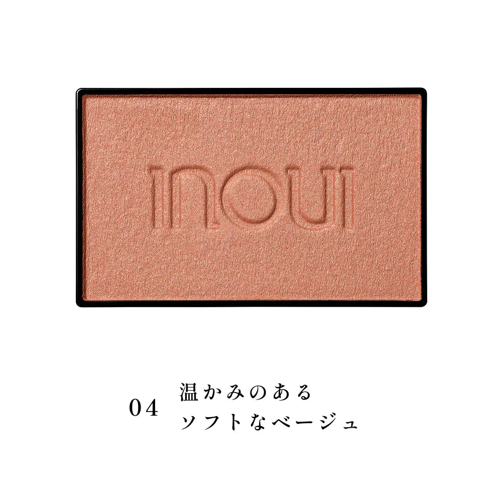 INOUI Cheek — Glow Powder Blush With Brush 4.9g