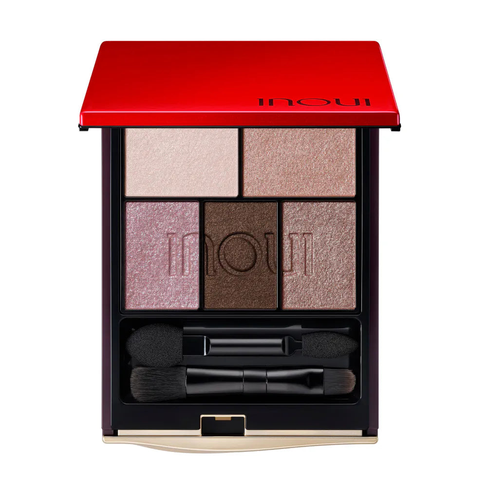 INOUI Eyes — Five-Color Eyeshadow Palette With Tip And Brush 5g