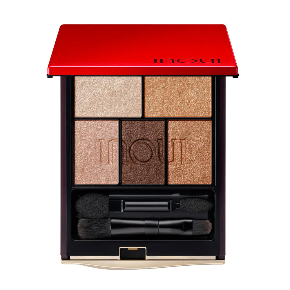 INOUI Eyes — Five-Color Eyeshadow Palette With Tip And Brush 5g