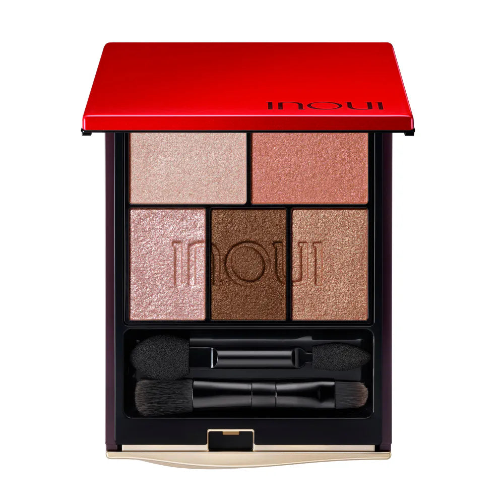 INOUI Eyes — Five-Color Eyeshadow Palette With Tip And Brush 5g