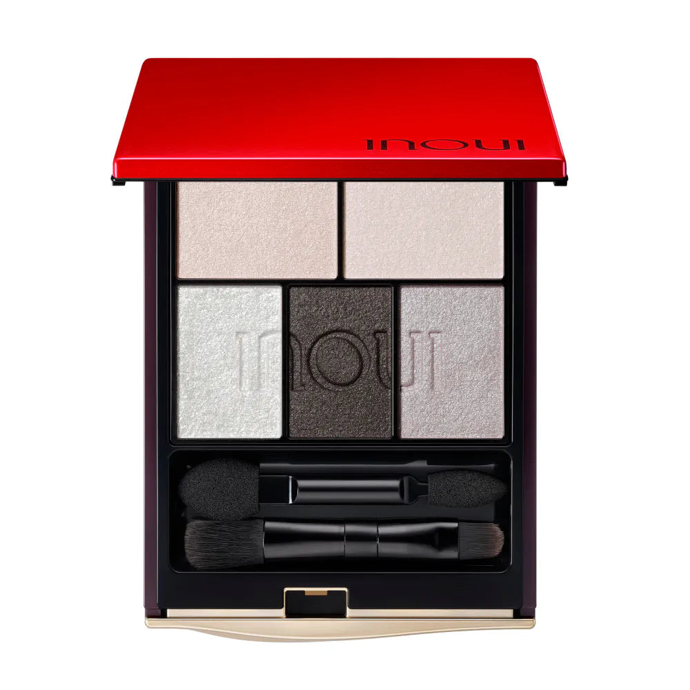 INOUI Eyes — Five-Color Eyeshadow Palette With Tip And Brush 5g