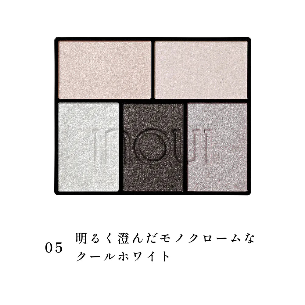 INOUI Eyes — Five-Color Eyeshadow Palette With Tip And Brush 5g