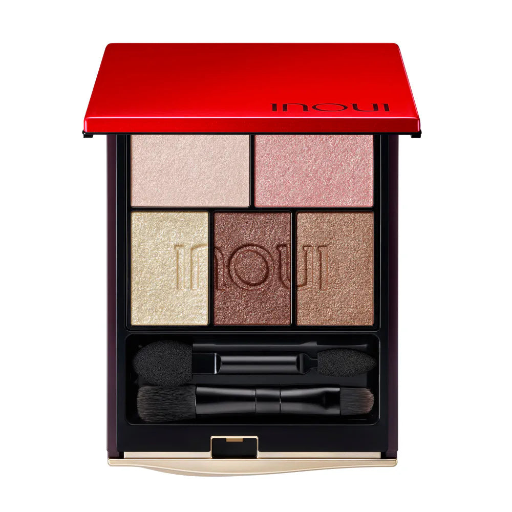 INOUI Eyes — Five-Color Eyeshadow Palette With Tip And Brush 5g