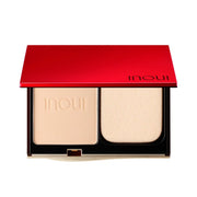 INOUI Powder Foundation SPF30 PA+++ — Translucent Glow Pressed Powder Refill With Sponge, 13g, 5 Shades