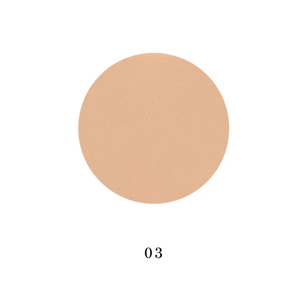 INOUI Powder Foundation SPF30 PA+++ — Translucent Glow Pressed Powder Refill With Sponge, 13g, 5 Shades