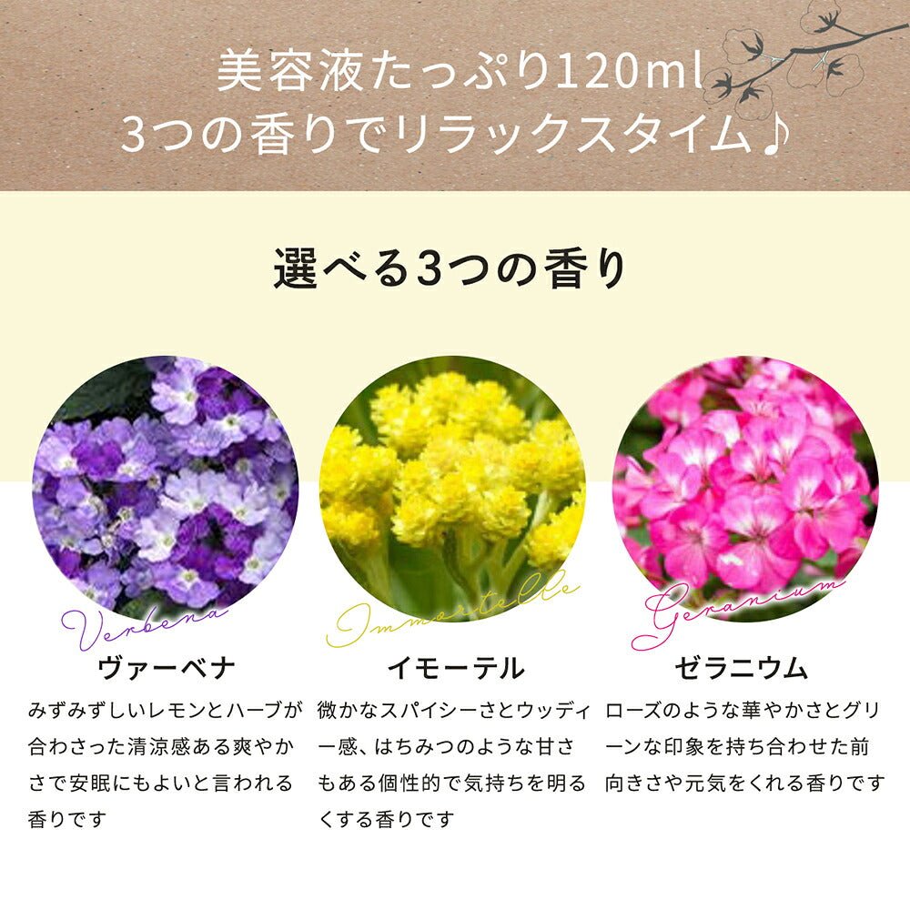 Earthful Beauty i Verbena Sheet Mask, 10 Pure Cotton Sheets with Plant Essence, Six-Free Hydrating Face Mask, Made in Japan