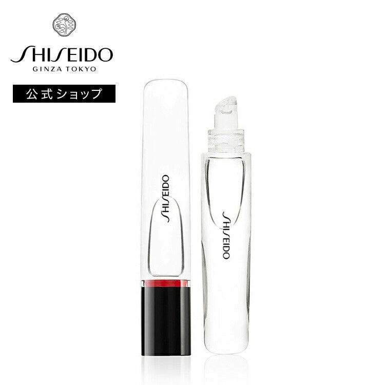 Shiseido Crystal Gel Gloss, Clear Lip Gloss With Transparent Shine, 9mL