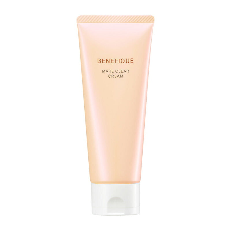 Shiseido Benefique Make Clear Cream, Cream-Type Makeup Remover That Melts into Oil, Herbal Floral Scent, 150g
