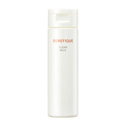 Shiseido Benefique Clear Milk, Foaming Face Wash Milk for Moist, Smooth Skin, Herbal Floral Scent, 180mL