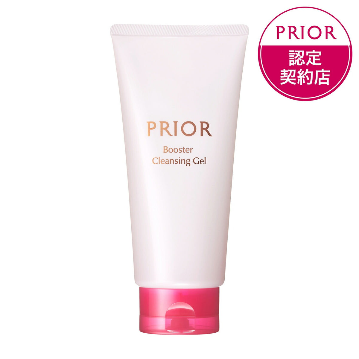 PRIOR Booster Cleansing Gel, Makeup Remover and Face Wash Gel for Smooth, Moist Skin, Aroma Bouquet Scent, 140g