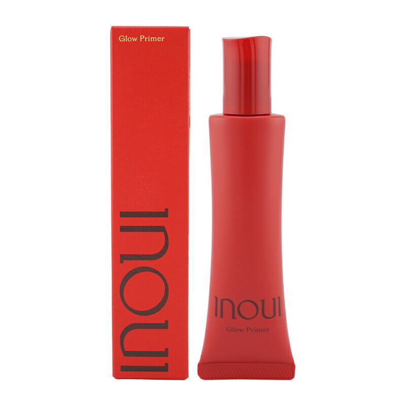 INOUI Glow Primer, Makeup Base with SPF25 PA++, Dewy Glow and Lasting Moisture, Floral Fruity Chypre Scent, 30g