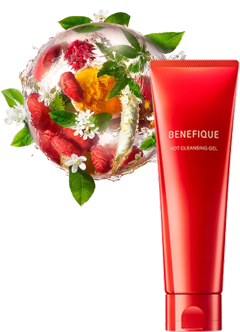 Shiseido Benefique Hot Cleansing Gel, Warming Makeup Remover That Cleans Deep into Pores, Medicated, 150g