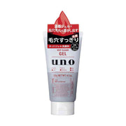 UNO Hot Clear Gel F, Warming Gel Face Wash for Men with Double Hyaluronic Acid and Citrus Green Scent, 120g Tube