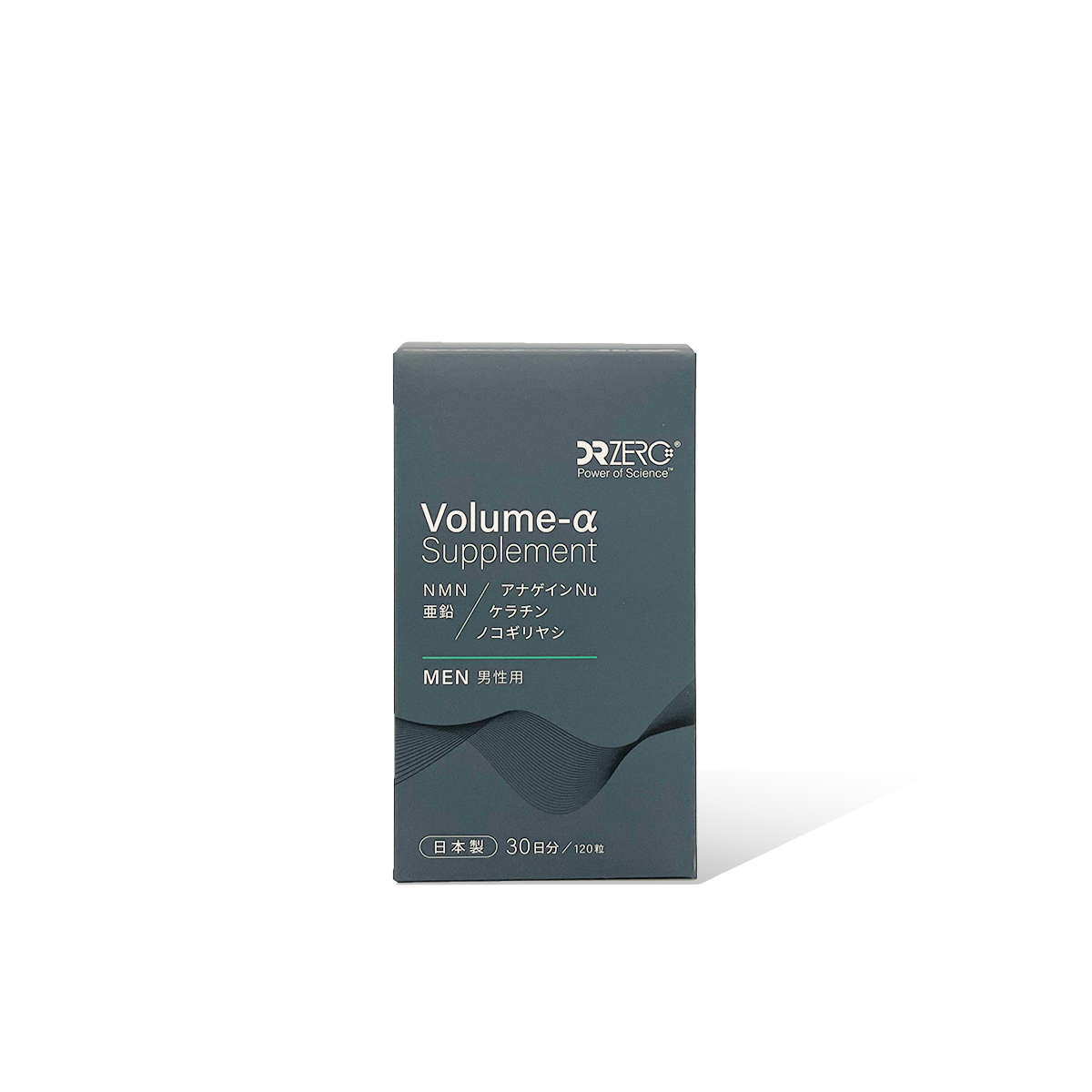 DR ZERO Volume-alpha MEN 120-tablet carton