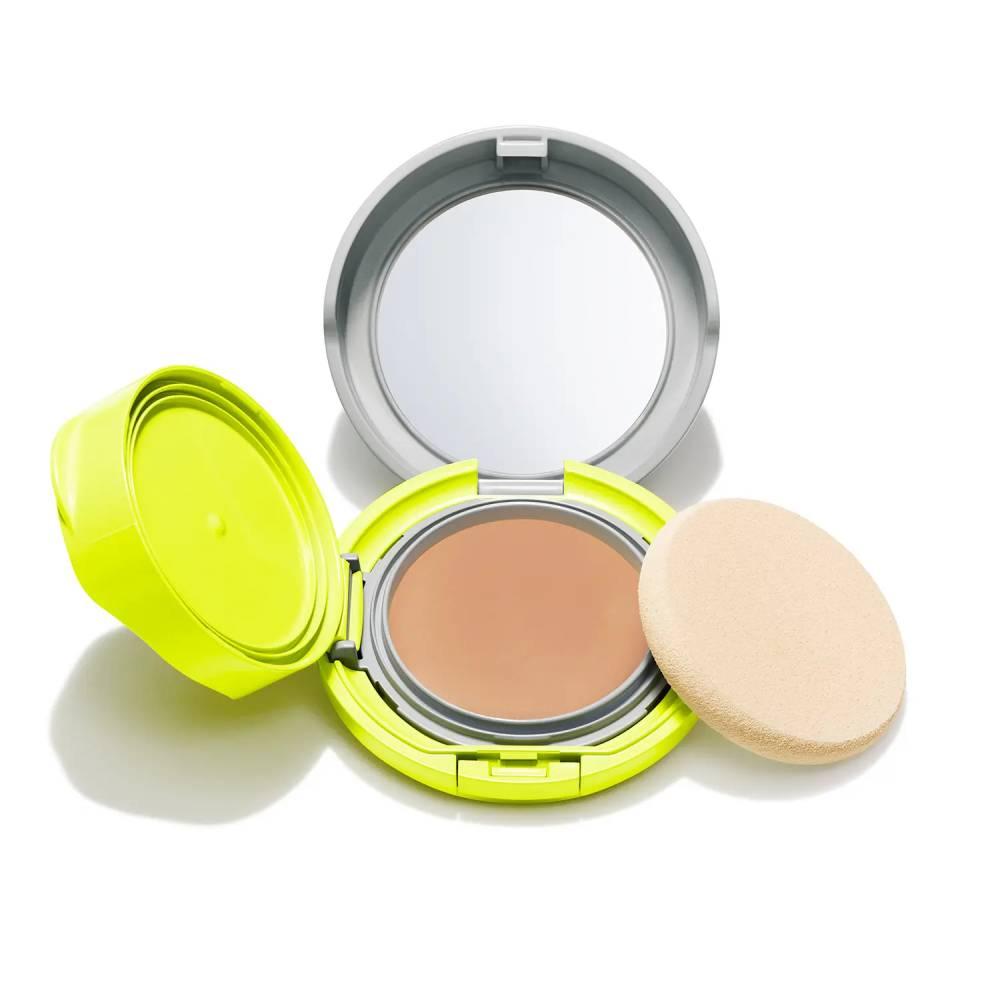 SHISEIDO mirror compact case for BB refill — interior and mirror