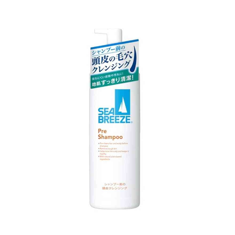 Sea Breeze Pre Shampoo, Scalp Pore Cleansing Treatment Used Before Shampooing to Remove Sebum and Styling Residue, 200mL