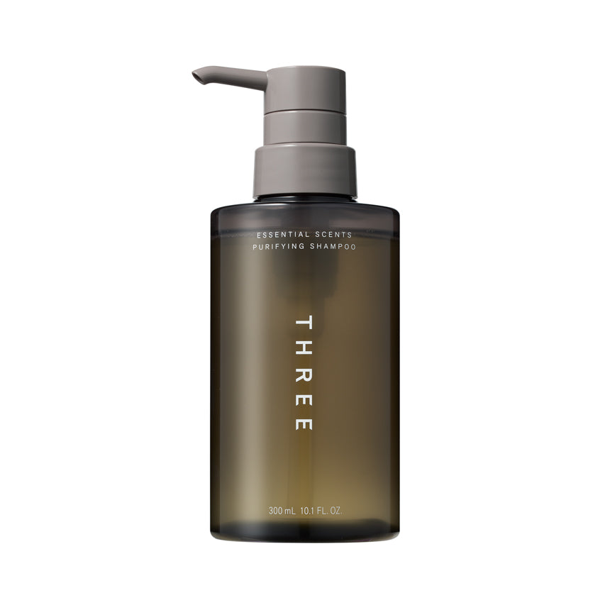 THREE Essential Scents Purifying Shampoo — Amino Acid Shampoo, 300 mL