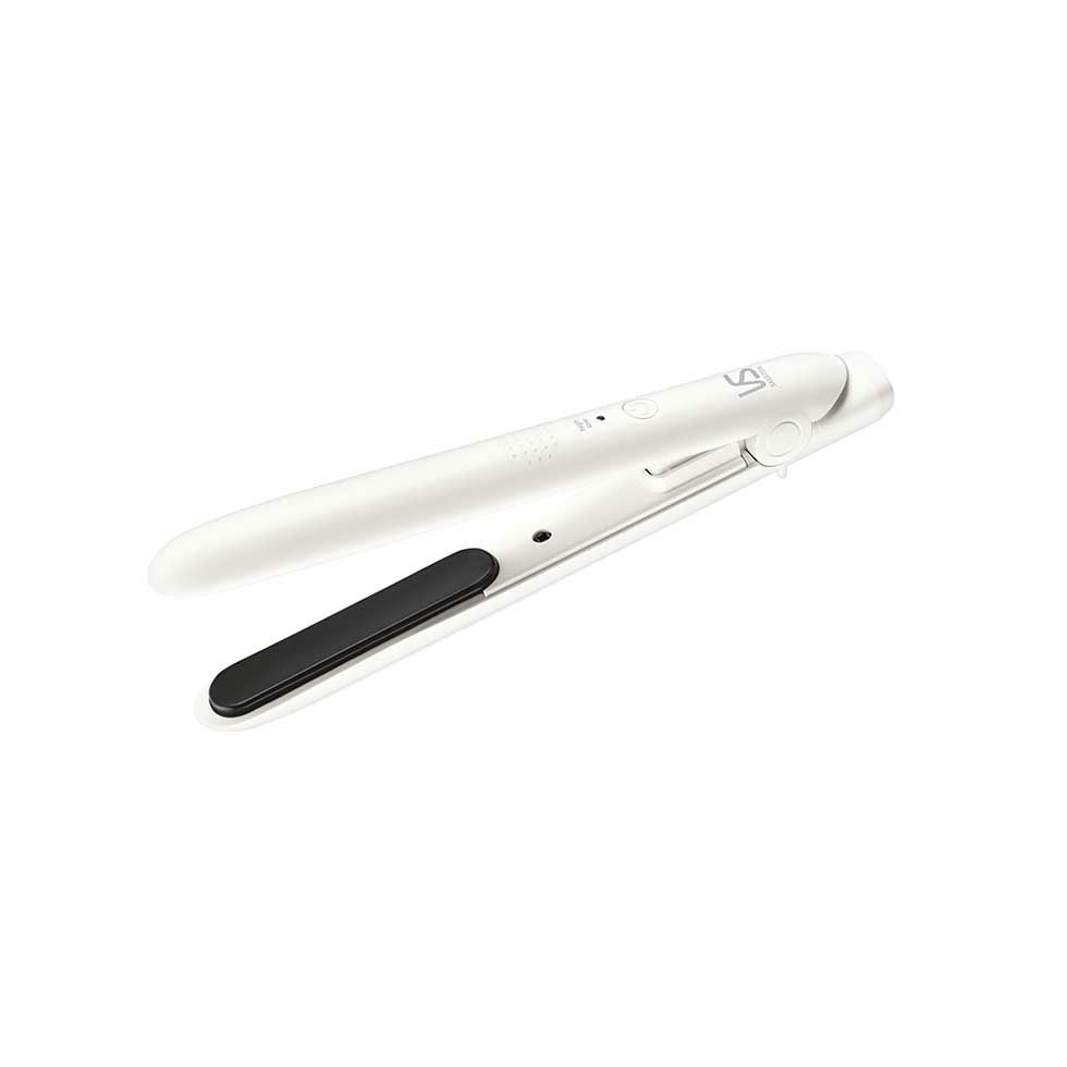 Koizumi VSI-1051 Mobile Mini Straightener, USB Type-C Powered Hair Iron with Pouch, High 190 C and Low 160 C, 57 g, Black or White